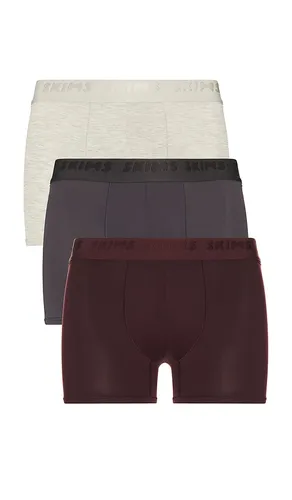 Pack Boxer Brief 3 in Burgundy. - size L (also in XL/1X, XXL/2X) - SKIMS - Modalova