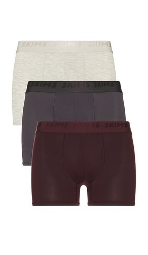 Pack Boxer Brief 3 in Burgundy. - size XL/1X (also in XXL/2X) - SKIMS - Modalova