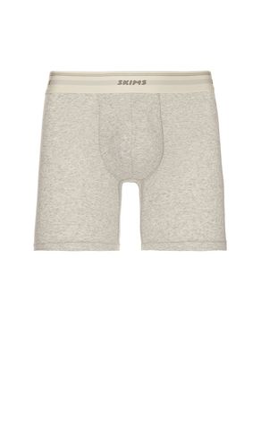 Classic Cotton Rib 5 Boxer Brief in Grey. - size L (also in M, XL/1X, XXL/2X) - SKIMS - Modalova