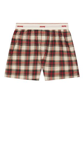 Cotton Poplin Boxers in Red. - size L (also in M, S, XL/1X, XXL/2X) - SKIMS - Modalova