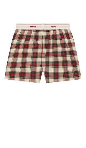 Cotton Poplin Boxers in Red. - size L (also in M, S, XL/1X, XXL/2X) - SKIMS - Modalova