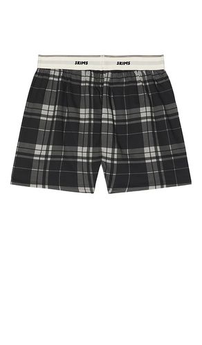 Cotton Poplin Boxers in Black. - size L (also in M, S, XL/1X, XXL/2X) - SKIMS - Modalova