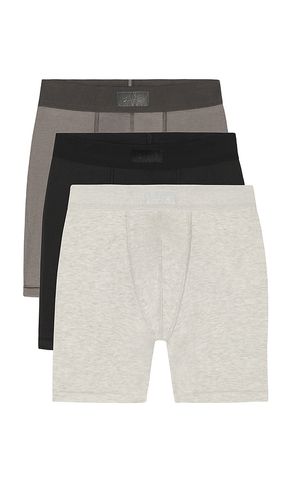 Cotton 5 Boxer Brief 3-Pack in Grey. - size L (also in M, S, XL/1X, XXL/2X) - SKIMS - Modalova