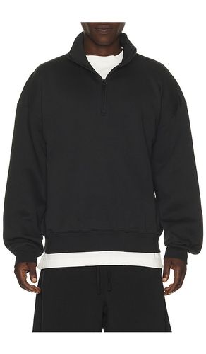 Fleece Lounge Quarter Zip in Black. - size S (also in XXL/2X) - SKIMS - Modalova