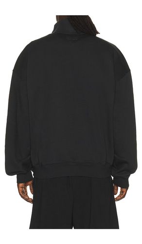 Fleece Lounge Quarter Zip in Black. - size M (also in S, XXL/2X) - SKIMS - Modalova
