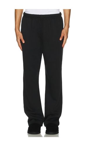 Fleece Straight Leg Pant in Black. - size L (also in M, S, XXL/2X) - SKIMS - Modalova