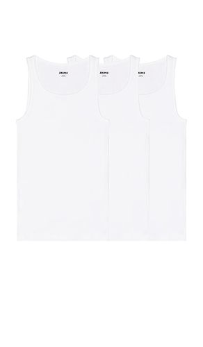 Cotton Rib Tank 3-Pack in White. - size L (also in M, S, XL/1X, XXL/2X) - SKIMS - Modalova