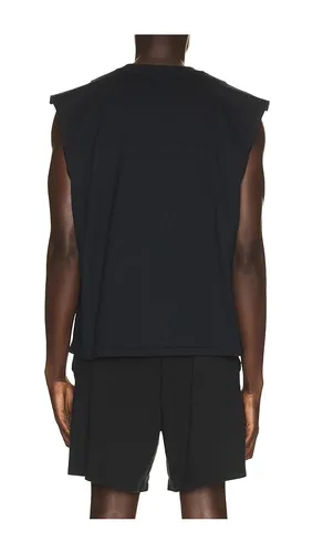 Heavyweight Cotton Cropped Cutoff Tee in Black. - size M (also in S, XXL/2X) - SKIMS - Modalova