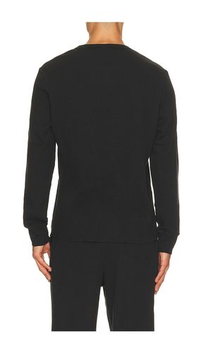 Branded Classic Waffle Crewneck T-shirt in Black. - size M (also in S, XL/1X, XXL/2X) - SKIMS - Modalova