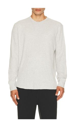 Branded Classic Waffle Crewneck T-shirt in Grey. - size L (also in M, S, XL/1X, XXL/2X) - SKIMS - Modalova