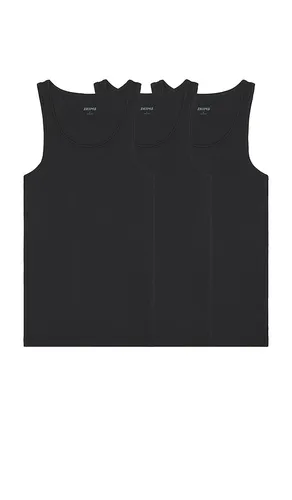 Cotton Rib Tank 3-Pack in Black. - size L (also in M, XL/1X, XXL/2X) - SKIMS - Modalova