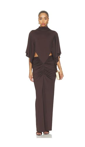 Miro Cut Out Draped Maxi Dress in . Size L. Also in M, S, XL - Shona Joy - Modalova