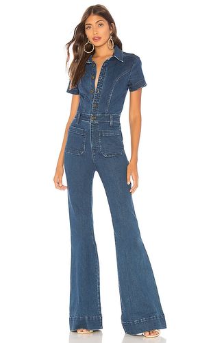 Everhart Jumpsuit in Blue. - size S (also in L, XL) - Show Me Your Mumu - Modalova