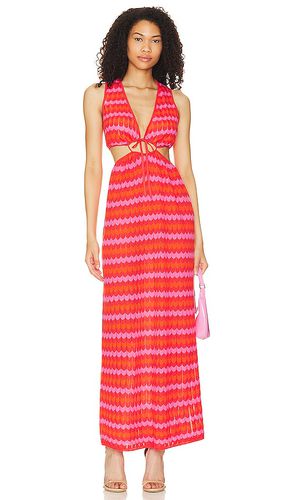 Maizy Cut Out Dress in Fuchsia. - size M (also in S) - Show Me Your Mumu - Modalova