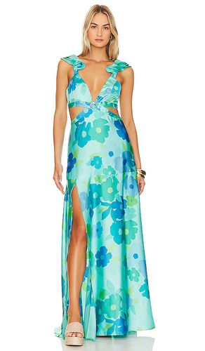 Francie Maxi Dress in Blue. - size L (also in M, S) - Show Me Your Mumu - Modalova