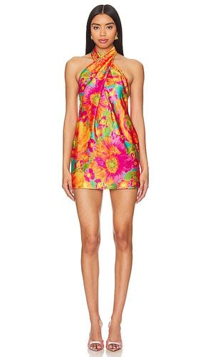 Jasmine Halter Mini Dress in Orange. - size M (also in S, XL/1X) - Show Me Your Mumu - Modalova