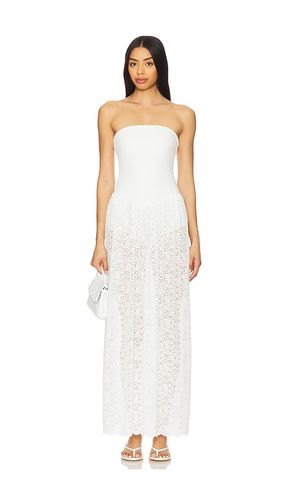 X REVOLVE Diana Drop Waist Dress in White. - size L (also in XL, XS) - Show Me Your Mumu - Modalova