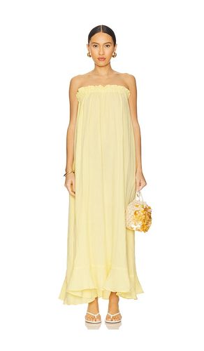 Around The World Maxi Dress in Lemon. - size L (also in XL, XXL) - Show Me Your Mumu - Modalova