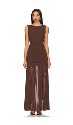 Aria Maxi Dress in Brown. - size M (also in S, XL) - Show Me Your Mumu - Modalova