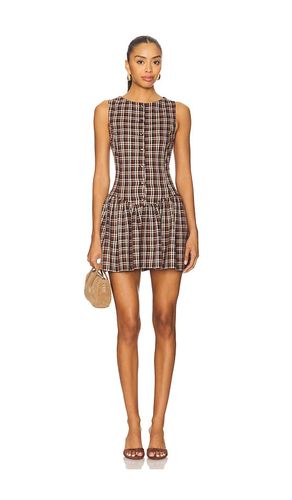 Meester Mini Dress in Brown. - size L (also in M, S) - Show Me Your Mumu - Modalova