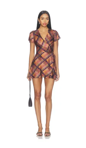 Whitney Wrap Mini Dress in . Size M. Also in S, XS - Show Me Your Mumu - Modalova