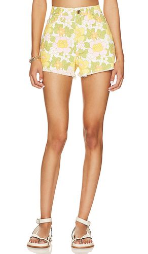 Arizona High Waisted Shorts in Yellow. - size 29 (also in 30, 31) - Show Me Your Mumu - Modalova