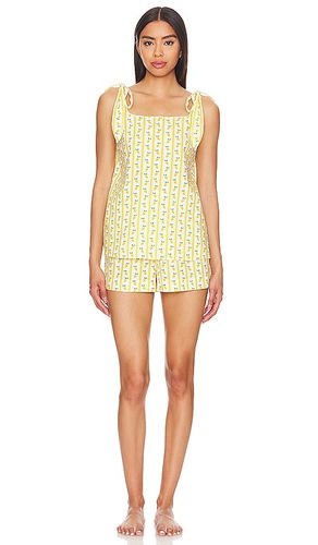 Britt Bow PJ Set in Yellow. - size L (also in M, S, XL/1X, XS) - Show Me Your Mumu - Modalova