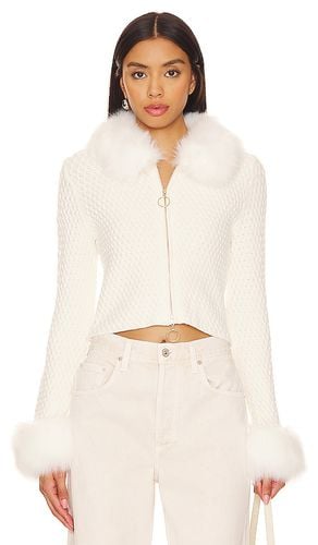 Zermatt Zip Up in White. - size L (also in M, S, XL, XS) - Show Me Your Mumu - Modalova