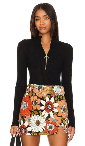 Suéter con cremallera charlie en color negro talla L en - Black. Talla L (también en M, S, XL) - Show Me Your Mumu - Modalova