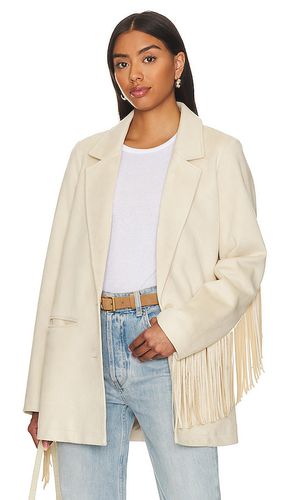 Sierra Fringe Jacket in Cream. - size L (also in M, XL) - Show Me Your Mumu - Modalova