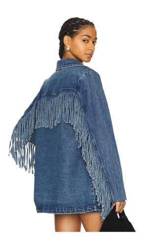 Sierra Fringe Jacket in Blue. - size S (also in XL) - Show Me Your Mumu - Modalova