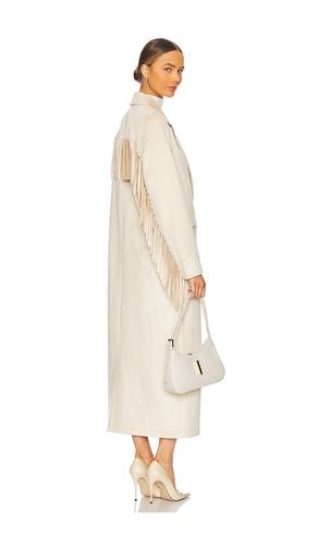 Sierra Fringe Maxi Jacket in Cream. - size XL (also in XXL) - Show Me Your Mumu - Modalova