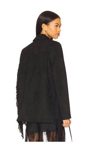 Sierra Fringe Jacket in Black. - size L (also in M, S, XL, XS) - Show Me Your Mumu - Modalova