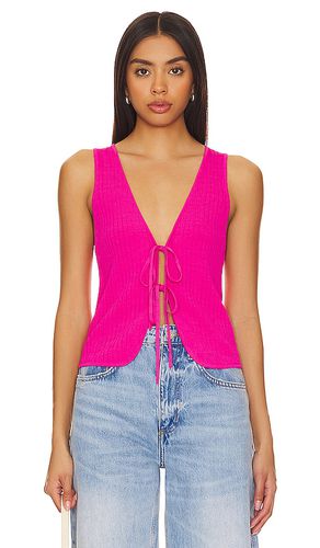 Top de atar time out en color rosado talla L en - Pink. Talla L (también en M, XL) - Show Me Your Mumu - Modalova