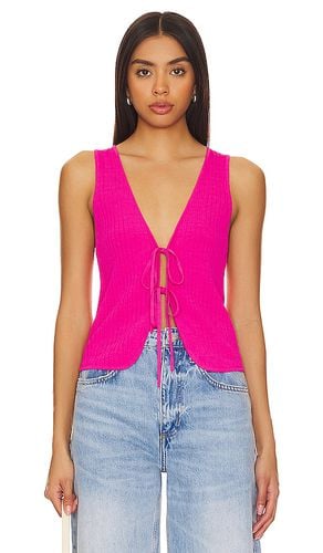 Time Out Tie Top in Pink. - size L (also in M, S, XL, XS) - Show Me Your Mumu - Modalova