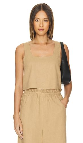 Tara Crop Top in Tan. - size XL/1X (also in XS) - Show Me Your Mumu - Modalova