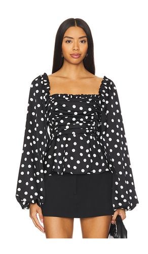 Atiana top en color negro talla L en - Black. Talla L (también en M, S, XL, XS, XXL) - Show Me Your Mumu - Modalova