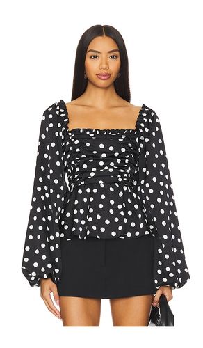 Atiana top en color negro talla L en - Black. Talla L (también en M, S, XS) - Show Me Your Mumu - Modalova