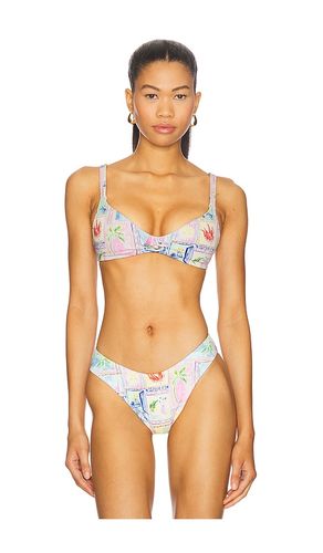 Maritime Bikini Top in Blush,Blue. - size L (also in XL, XS) - Show Me Your Mumu - Modalova