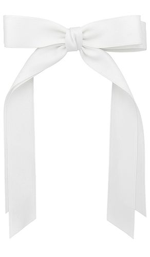 SHASHI Hair Bow in White - SHASHI - Modalova