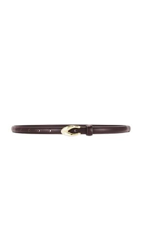 SHASHI Kira Buckle Belt in Yellow - SHASHI - Modalova