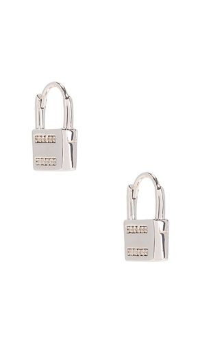 Le Cadenas Huggie in Metallic - SHASHI - Modalova