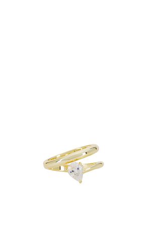 Asymmetrical Kamila Ring in Metallic . - size 6 (also in 7, 8) - SHASHI - Modalova