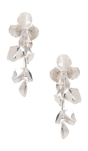 Ruellia large earring in color metallic size all - SHASHI - Modalova
