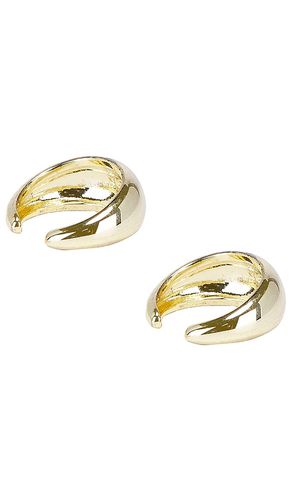 Tsuki Ear Cuff Set in Metallic - SHASHI - Modalova