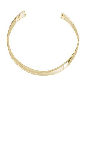 Asymmetrical Necklace Cuff in Metallic - SHASHI - Modalova