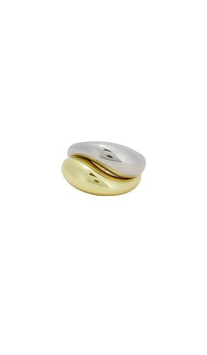Wayne Ring Set in Metallic . - size 6 (also in 7, 8) - SHASHI - Modalova