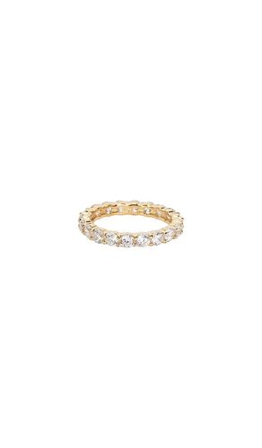 Eternity Band Ring in Metallic . - size 5 (also in 6, 7, 8) - SHASHI - Modalova
