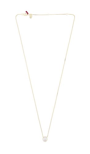 Bezel Necklace in Metallic - SHASHI - Modalova