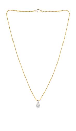 Pear Diamond Chain Necklace in - SHASHI - Modalova
